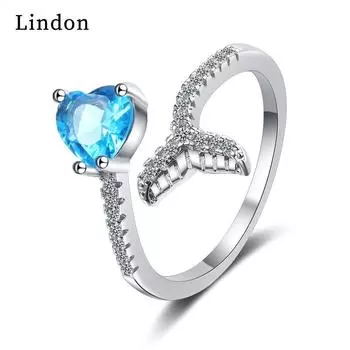 Классическое кольцо Lindon из медного сплава с цирконием, женские ювелирные изделия, свадебный подарок для вечеринки
