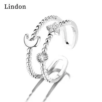 Классическое кольцо Lindon из медного сплава с цирконием, женские ювелирные изделия, свадебный подарок для вечеринки