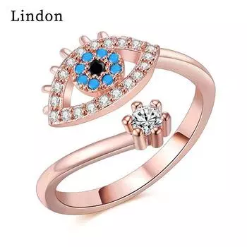 Классическое кольцо Lindon из медного сплава с цирконием, женские ювелирные изделия, свадебный подарок для вечеринки серебряный