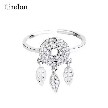 Классическое кольцо Lindon из медного сплава с цирконием, женские ювелирные изделия, свадебный подарок для вечеринки