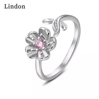 Классическое кольцо Lindon из медного сплава с цирконием, женские ювелирные изделия, свадебный подарок для вечеринки