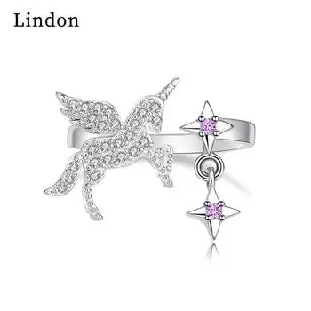 Классическое кольцо Lindon из медного сплава с цирконием, женские ювелирные изделия, свадебный подарок для вечеринки