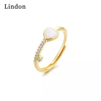 Классическое кольцо Lindon из медного сплава с цирконием, женские ювелирные изделия, свадебный подарок для вечеринки