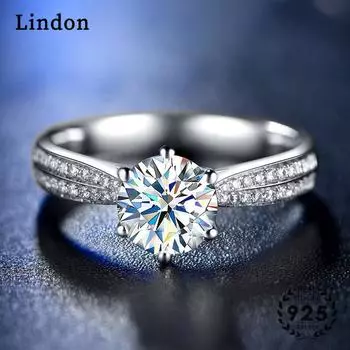 Классическое кольцо Lindon из медного сплава с цирконием, женские ювелирные изделия, свадебный подарок для вечеринки