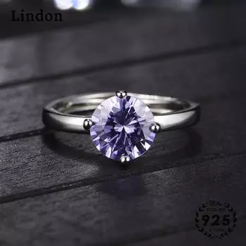 Классическое кольцо Lindon из медного сплава с цирконием, женские ювелирные изделия, свадебный подарок для вечеринки