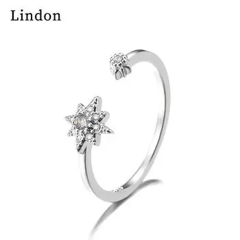 Классическое кольцо Lindon из медного сплава с цирконием, женские ювелирные изделия, свадебный подарок для вечеринки