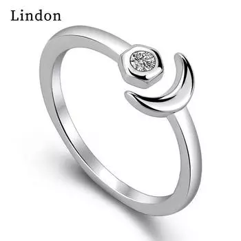 Классическое кольцо Lindon из медного сплава с цирконием, женские ювелирные изделия, свадебный подарок для вечеринки