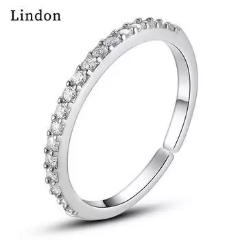 Классическое кольцо Lindon из медного сплава с цирконием, женские ювелирные изделия, свадебный подарок для вечеринки