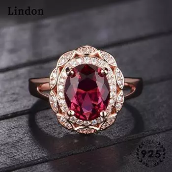 Классическое кольцо Lindon из медного сплава с цирконием, женские ювелирные изделия, свадебный подарок для вечеринки