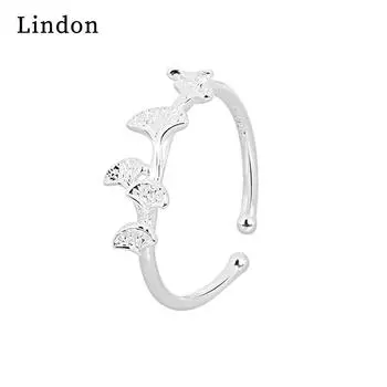 Классическое кольцо Lindon из медного сплава с цирконием, женские ювелирные изделия, свадебный подарок для вечеринки белый