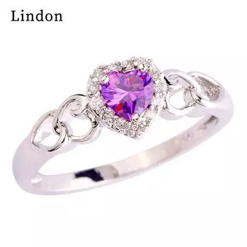 Классическое кольцо Lindon из медного сплава с цирконием, женские ювелирные изделия, свадебный подарок для вечеринки 6 жёлтый