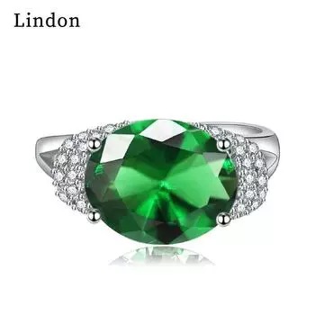 Классическое кольцо Lindon из медного сплава с цирконием, женские ювелирные изделия, свадебный подарок для вечеринки