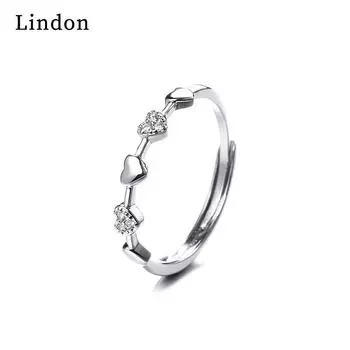 Классическое кольцо Lindon из медного сплава с цирконием, женские ювелирные изделия, свадебный подарок для вечеринки