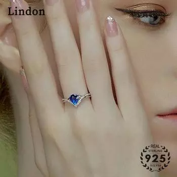 Классическое кольцо Lindon из медного сплава с цирконием, женские ювелирные изделия, свадебный подарок для вечеринки