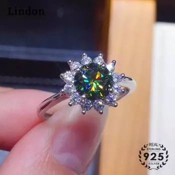 Классическое кольцо Lindon из медного сплава с цирконием, женские ювелирные изделия, свадебный подарок для вечеринки