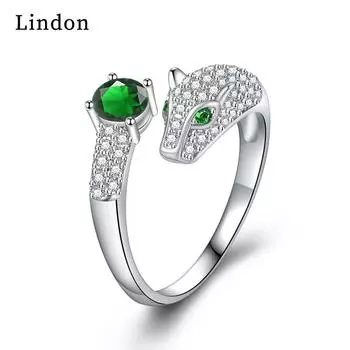 Классическое кольцо Lindon из медного сплава с цирконием, женские ювелирные изделия, свадебный подарок для вечеринки