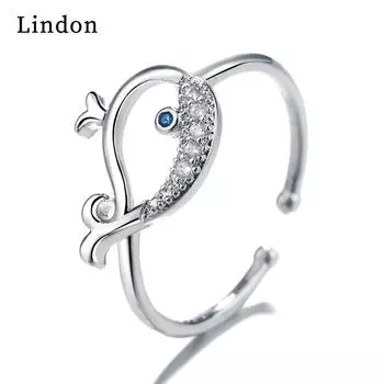 Классическое кольцо Lindon из медного сплава с цирконием, женские ювелирные изделия, свадебный подарок для вечеринки