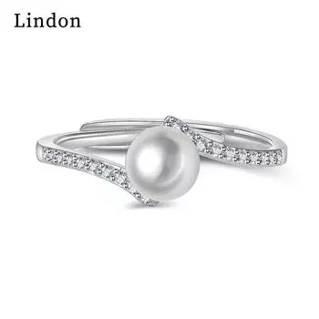 Классическое кольцо Lindon из медного сплава с цирконием, женские ювелирные изделия, свадебный подарок для вечеринки