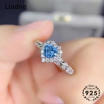 Классическое кольцо Lindon из медного сплава с цирконием, женские ювелирные изделия, свадебный подарок для вечеринки