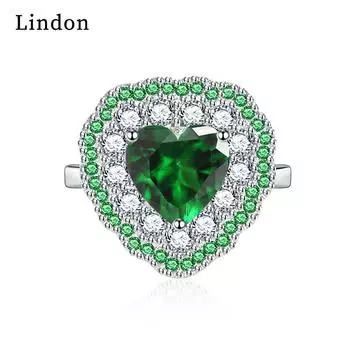 Классическое кольцо Lindon из медного сплава с цирконием, женские ювелирные изделия, свадебный подарок для вечеринки