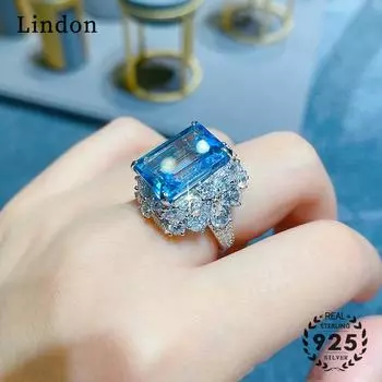 Классическое кольцо Lindon из медного сплава с цирконием, женские ювелирные изделия, свадебный подарок для вечеринки