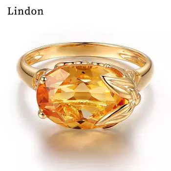 Классическое кольцо Lindon из медного сплава с цирконием, женские ювелирные изделия, свадебный подарок для вечеринки 6