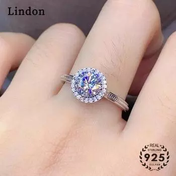 Классическое кольцо Lindon из медного сплава с цирконием, женские ювелирные изделия, свадебный подарок для вечеринки