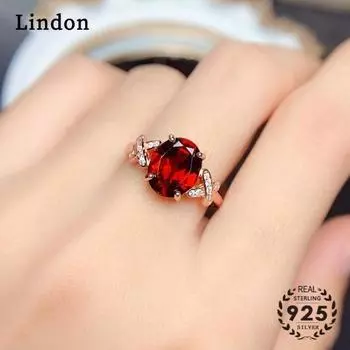 Классическое кольцо Lindon из медного сплава с цирконием, женские ювелирные изделия, свадебный подарок для вечеринки белый