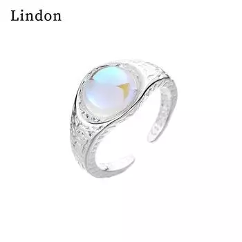 Классическое кольцо Lindon из медного сплава с цирконием, женские ювелирные изделия, свадебный подарок для вечеринки серебряный