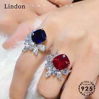 Классическое кольцо Lindon из медного сплава с цирконием, женские ювелирные изделия, свадебный подарок для вечеринки