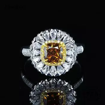 Классическое кольцо Lindon из медного сплава с цирконием, женские ювелирные изделия, свадебный подарок для вечеринки