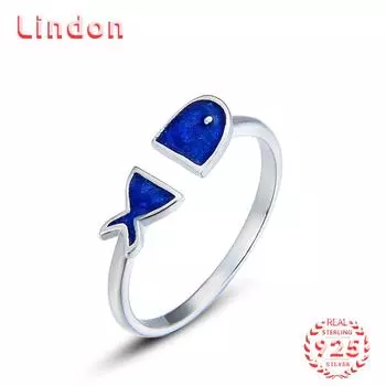 Классическое кольцо Lindon из стерлингового серебра 925 пробы с цирконом, женские ювелирные изделия, свадебный подарок для вечеринки серебряный