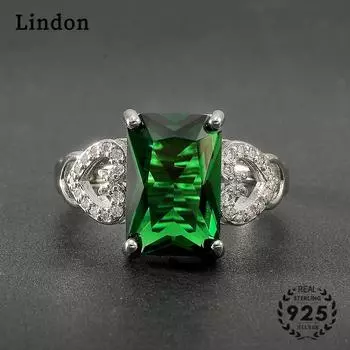 Классическое кольцо Lindon с цирконием, женские ювелирные изделия, свадебный подарок, вечеринка