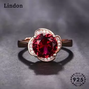 Классическое кольцо Lindon с цирконием, женские ювелирные изделия, свадебный подарок, вечеринка