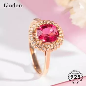 Классическое кольцо Lindon с цирконием, женские ювелирные изделия, свадебный подарок, вечеринка