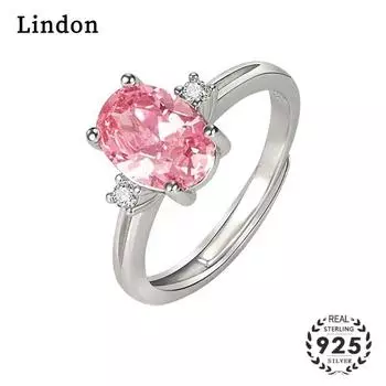 Классическое кольцо Lindon с цирконием, женские ювелирные изделия, свадебный подарок, вечеринка синий