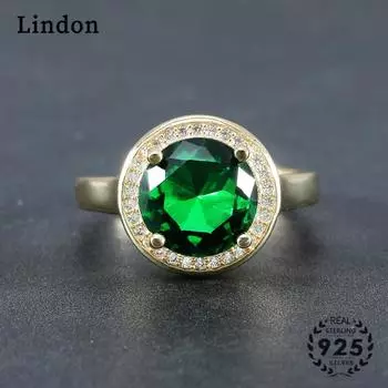 Классическое кольцо Lindon с цирконием, женские ювелирные изделия, свадебный подарок, вечеринка