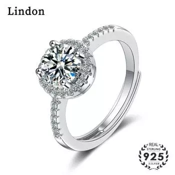 Классическое кольцо Lindon с медным цирконием, женские ювелирные изделия, свадебный подарок для вечеринки