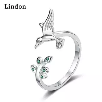 Классическое кольцо Lindon с медным цирконием, женские ювелирные изделия, свадебный подарок для вечеринки