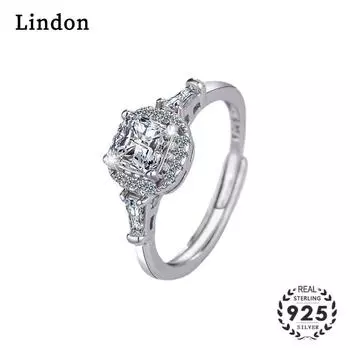 Классическое кольцо Lindon с медным цирконием, женские ювелирные изделия, свадебный подарок для вечеринки
