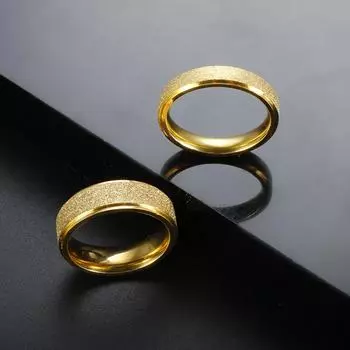 Классическое матовое кольцо тревоги из нержавеющей стали, размеры 5-11 для женщин и мужчин, пара, унисекс, водонепроницаемые кольца для рук, ювелирные изделия, подарок, оптовая продажа 9