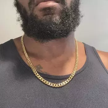 Классическое мужское ожерелье шириной от 3 до 7 мм, длинное ожерелье из нержавеющей стали для мужчин и женщин, ювелирные изделия-цепочки 3mm 50cm серебряный