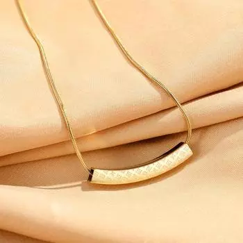 Классическое невыцветающее ожерелье из титановой стали с четырьмя листами клевера, улыбающиеся украшения, модная тенденция, универсальная цепочка на ключицу