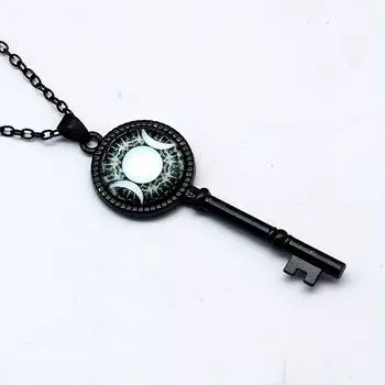 Классическое ожерелье с волшебным массивом «Ключ Соломона», ожерелье с изображением мартовской богини и пентаграммы для женщин и девочек