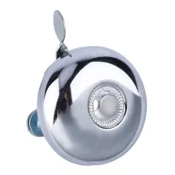 Классическое ретро металлическое кольцо для велосипеда, велосипедный руль, звуковая сигнализация, серебро