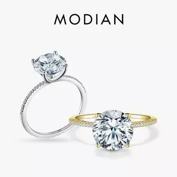 Классическое роскошное настоящее твердое кольцо из стерлингового серебра 925 пробы, 3 карата, 10 сердечек, стрелы, циркон, свадебные украшения, обручальные кольца для женщин 5 серебряный