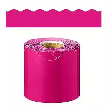 Классная доска Наклейки Граница Рекламный щит Граница Украшение Креатив розовый