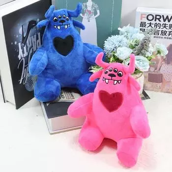 Классная садовая игровая кукла-монстр, плюшевая игрушка, классная детская игровая кукла-подвеска синий