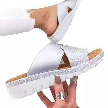 Классные тапочки женские 2024 летний модный комплект с уклоном носка каблук-бублик классные тапочки женские 35 чёрный