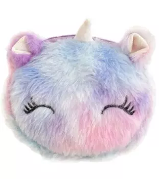 Клатч для девочек Сумка Единорог Yumekawa Pochette (Фиолетовый Улыбка)